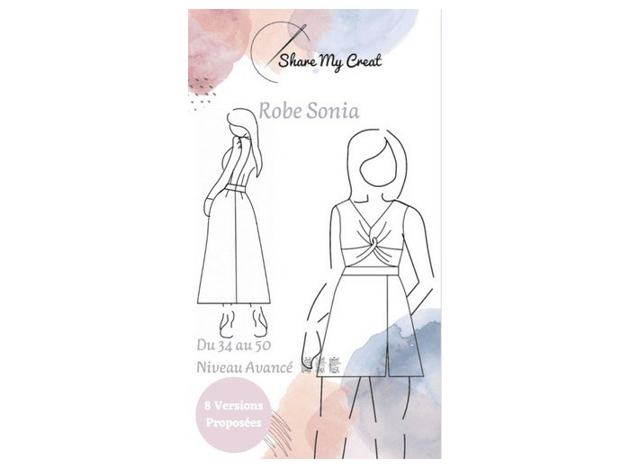 Patron robe Sonia Share My Creat