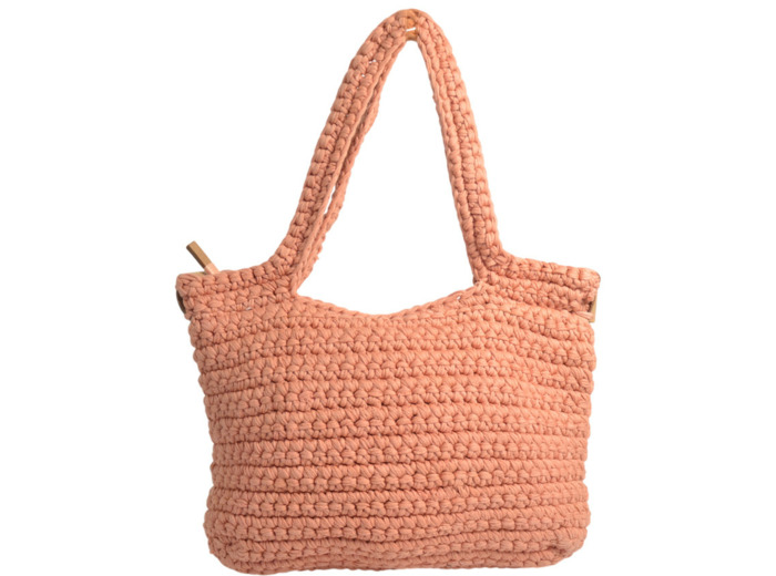 Biba Sabah Sac En Coton Tressé SAB1B Rosa Palo