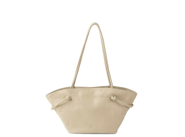 Biba Minot Sac Cabas En Cuir MIN1L Topo