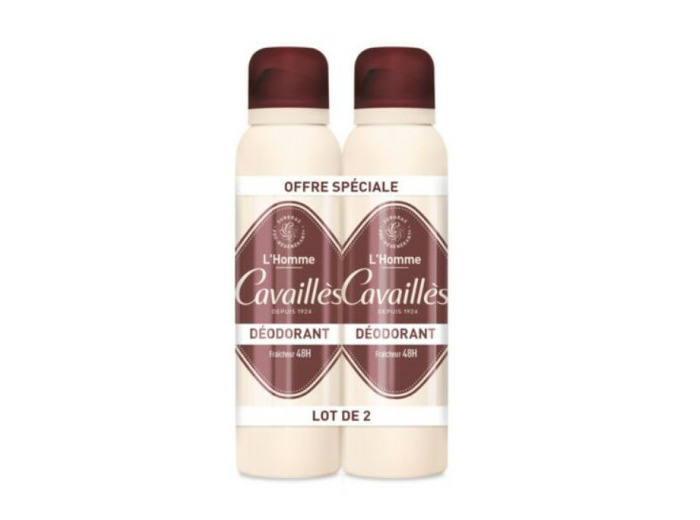 ROGE-CAV DEO DERMATO 48H H SPRAY 2X150ML