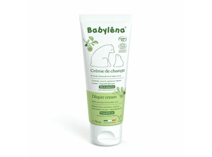Crème de Change Bio 75ml Dès La Naissance Babylena