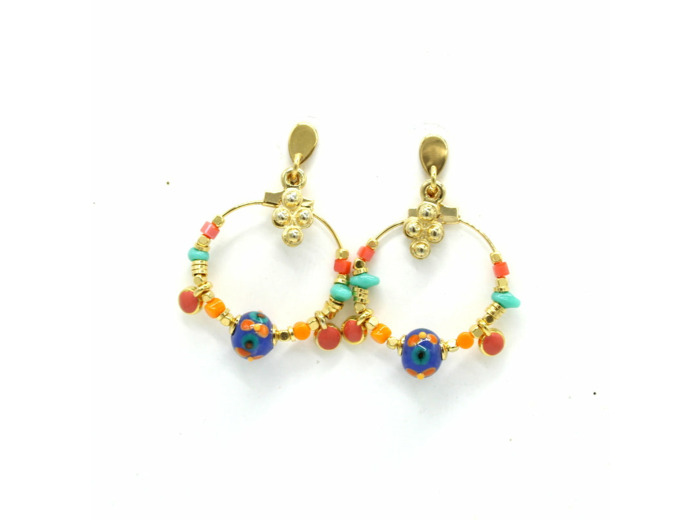 Boucles d'oreilles Eden Tropical