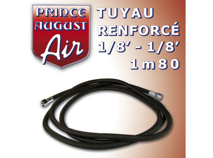 AAG40 - Tuyau renforcé1/8'-1/8' 1m80