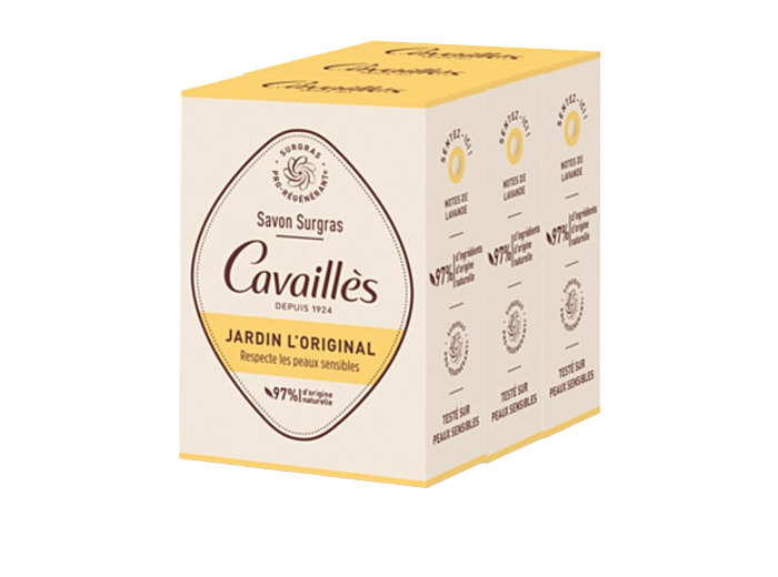 CAVAILLES SAVON ORIGINAL LOT 3X200G