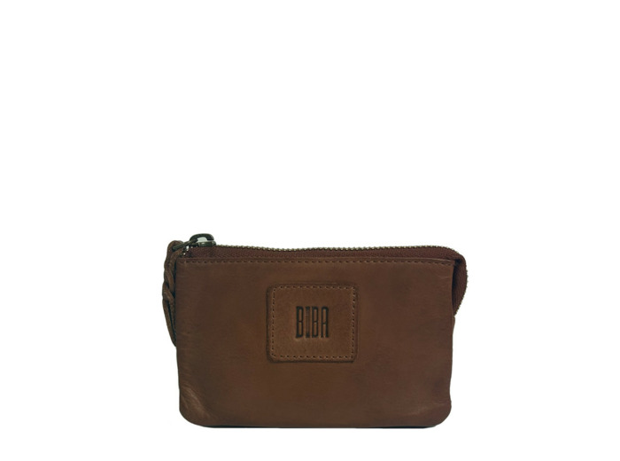 Biba Boston Porte-Monnaie Zippé En Cuir Lavé BT35 Cuero