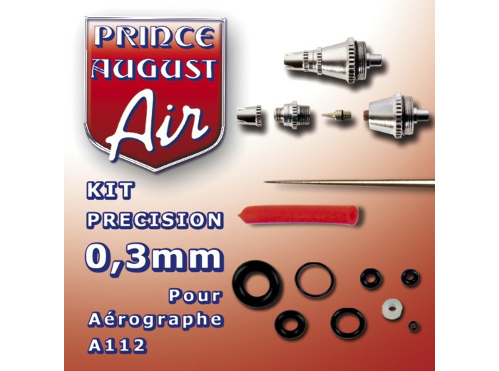 AA123 – Kit de précision 0.3mm pour aérographe A112