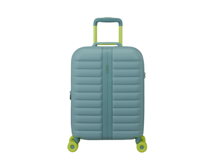 American Tourister Neovibe Valise Cabine Rigide 55Cm Extensible 4 Roues TSA Muted Mint
