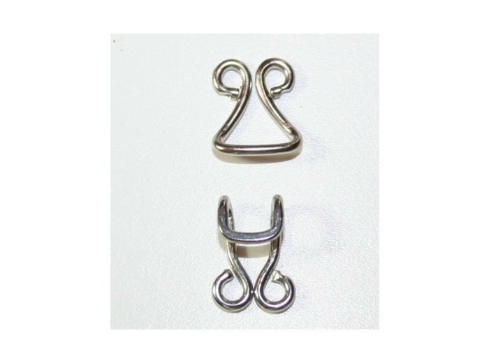 Crochet crochette argent