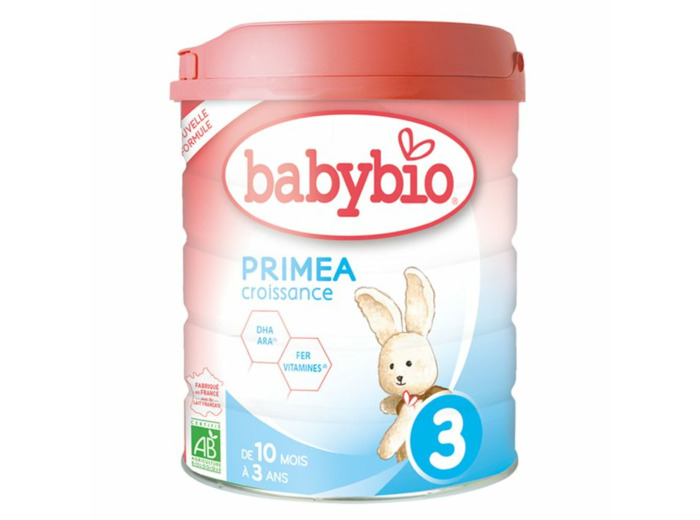 Primea 3 Lait En Poudre Croissance Bio De 10 Mois A 3 Ans 800g Babybio