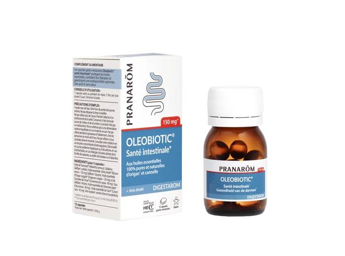PRANAROM DIGESTAROM OLEOBIOTIC 15 CAPS