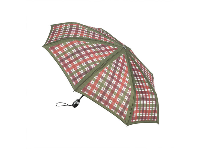 Piganiol Carreaux Campagnards Parapluie Femme Pliant Carreaux