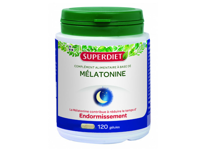 Melatonine 120 Gelules Superdiet