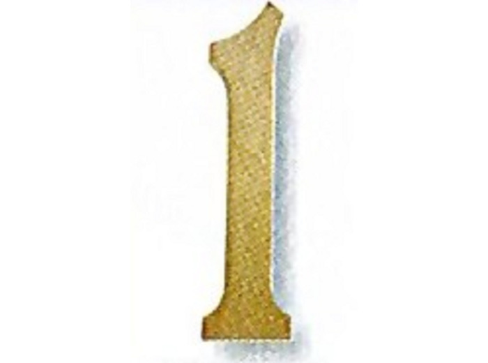 Chiffre "1" Mdf - 22 cm
