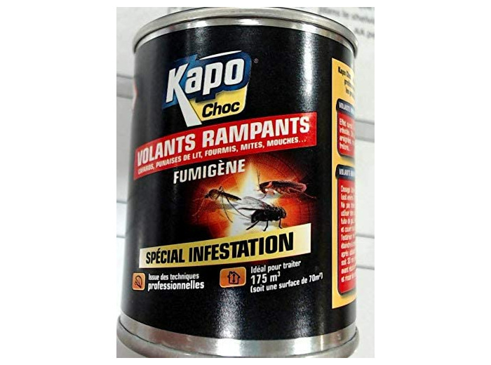 Fumigène Tous insectes - 60 g - KAPO 611441