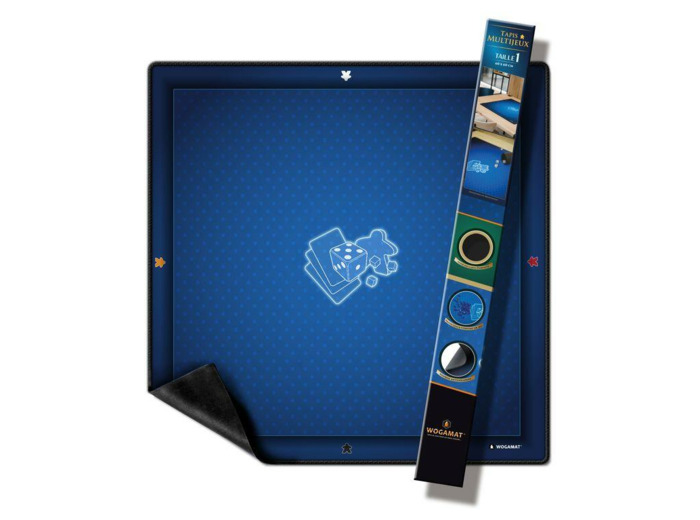 TAPIS MULTIJEUX TAILLE1 (TAILLE 1 BLEU 60X60 CM)