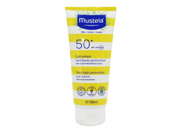 MUSTELA LAIT SOLAIRE SPF50 FAMILLE 100ML