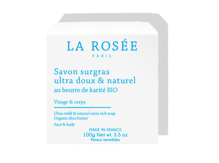 Savon Surgras Ultra Doux et Naturel 100g LA ROSÉE