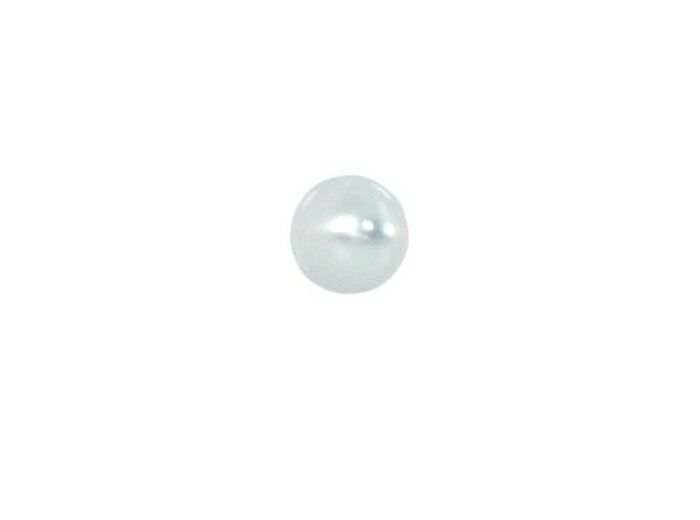 Bouton boule blanc 10 mm