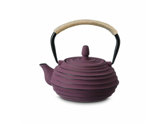 Théière violette