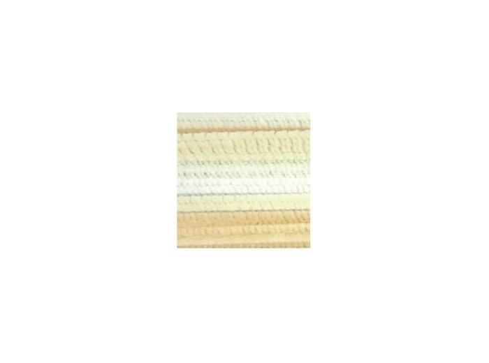 Fils chenille 6 mm - Camaïeu Beige