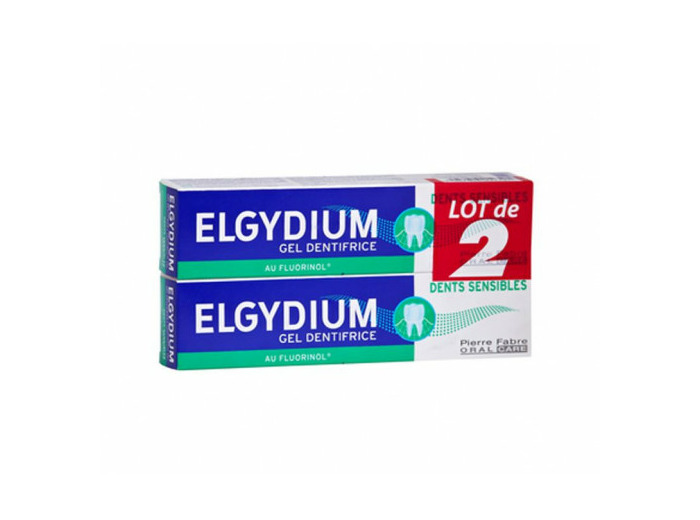 Dentifrice Dents Sensibles Au Fluorinol 2x75ml Elgydium