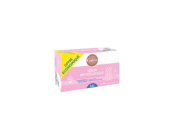 GIFRER SERUM PHYSIO B/40