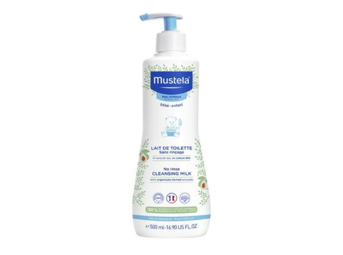 Lait De Toilette Sans Rincage Peaux Normales 500ml Mustela