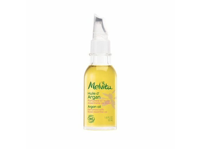 Huile D'argan Bio Parfumee Revitalisante Huile Essentielle De Rose 50ml Melvita