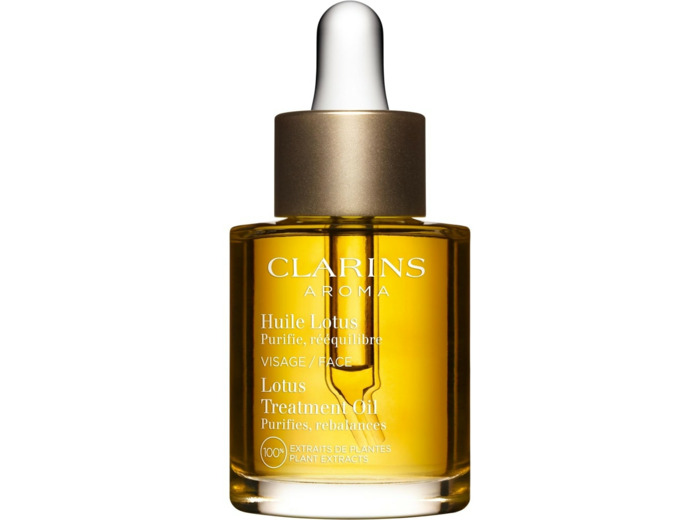 SOINS de la marque CLARINS - HUILE VISAGE Lotus PMG 30ml