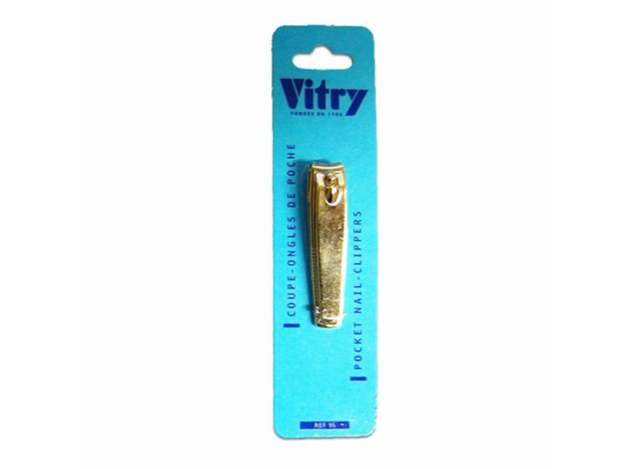 Coupe Ongles De Poche Dore 4055 Vitry