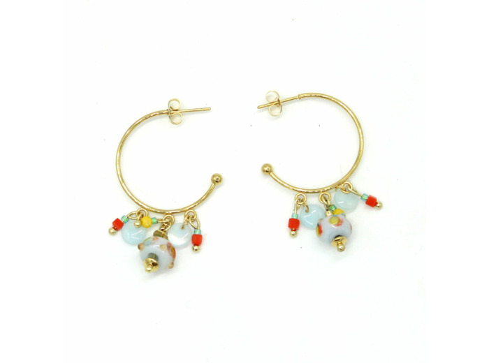 Boucles d'oreilles Azurela