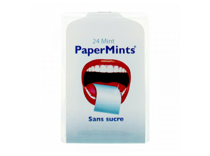 Feuilles Haleine Fraiche Sans Sucres X24 Paper Mints