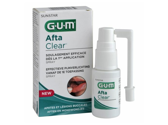 GUM AFTACLEAR SPRAY APHTES LES BUCC FL/15