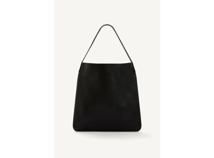 Gérard Darel Lady Sac Hobo Cuir Grainé Noir