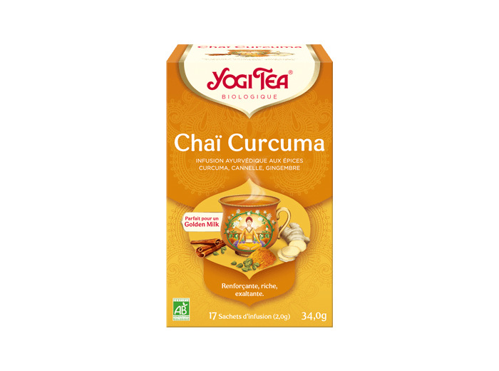 YOGI TEA CHAI CURCUMA SACH 17
