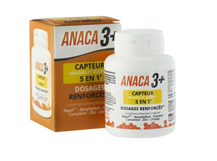 ANACA 3 CAPTEUR GRAISSES ET SUCRES BT120