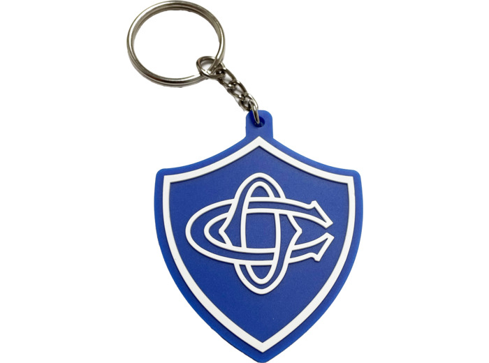 PORTE-CLES BLASON SILICONE