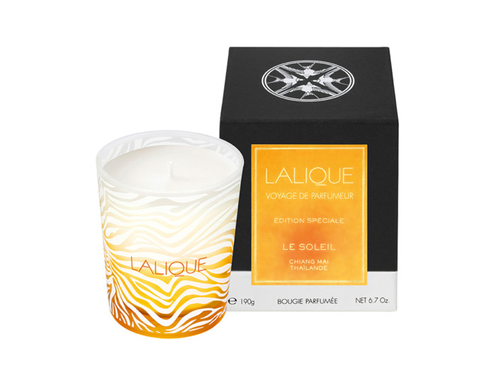 ACCESSOIRES de la marque LALIQUE PARFUMS-LALIQUE Bougie Le Soleil Chiang Mai 190gr