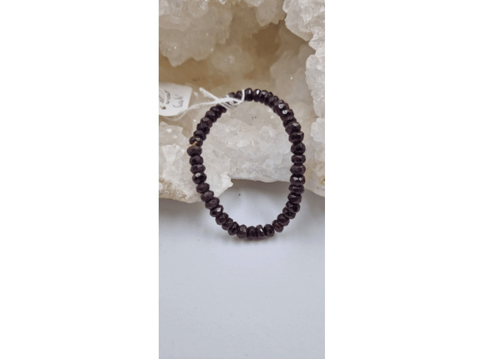 Bracelet grenat facetée OLPA1709