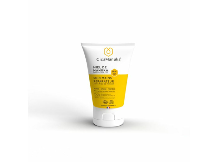 Soin Mains Réparateur Au Miel de Manuka IAA15+ 50ml Cica Manuka