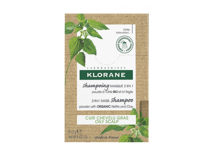 Shampooing Masque 2en1 8x3gr Ortie Klorane