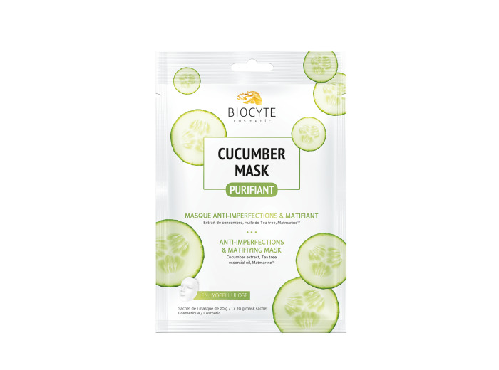 BIOCYTE CUCUMBER MASK MASQUE UNITAIRE