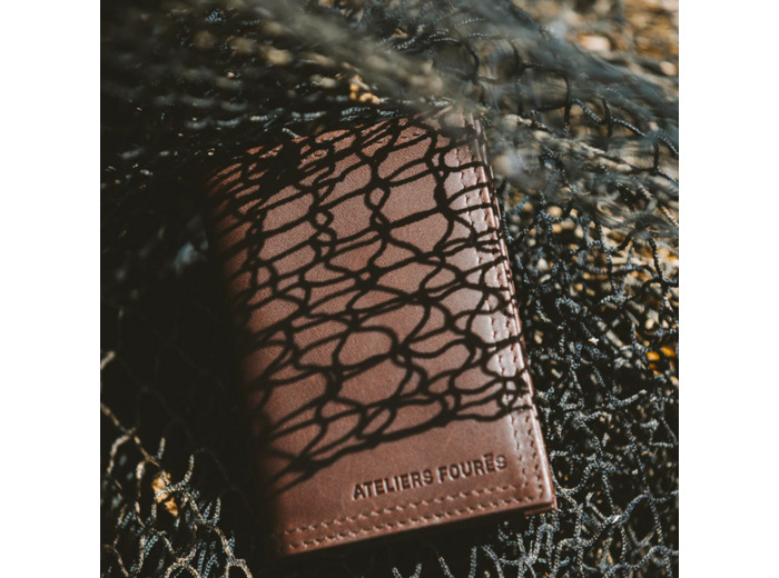 Ateliers Fourès Platon Mini Portefeuille H21 Café