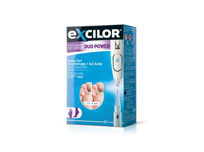 EXCILOR VERRUES DUOPOWER