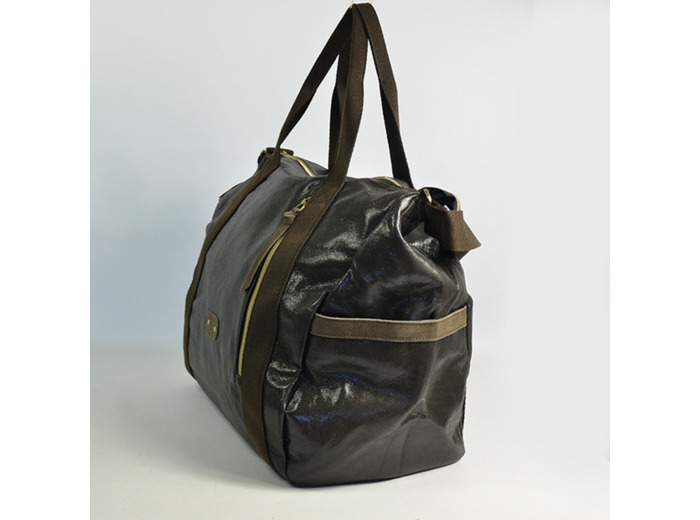 Mila Louise Nicoli LX1Grand Cabas et Sac Week-end Fumé Kaki