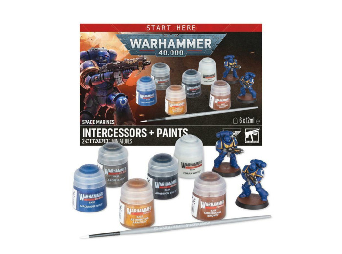 Space Marines : Intercessors + Set de Peinture