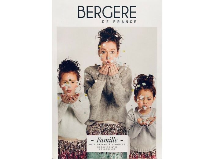 Magazine tricot 38 Famille - Bergère de France