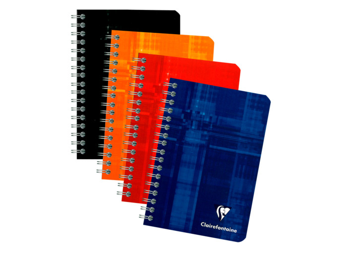 Carnet reliure intégrale 9,5x14 - 180 pages - 5x5
