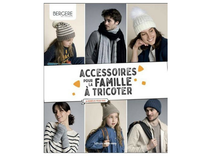 Accessoires pour la famille à tricoter Bergère de France