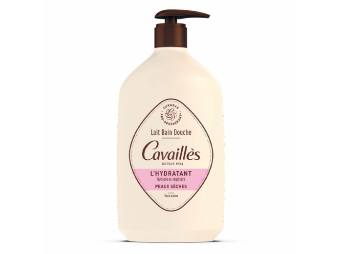 Lait Bain Douche L'hydratant 1L Peaux sèches Rogé Cavaillès